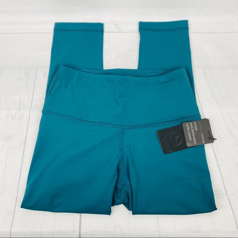 Women’s 90 Degree Green Leggings - Picture 6 of 7
